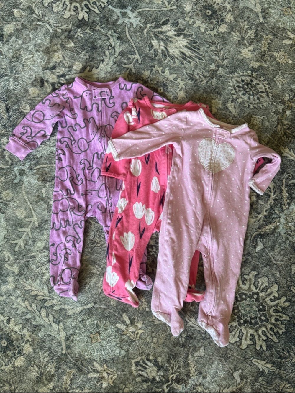 3 for $20 - Bundle of 3 Footed PJs
